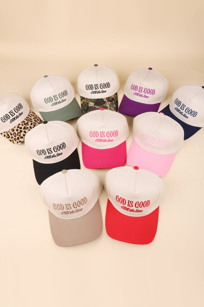 Two Tone "God is Good All The Time - 9 Color Options