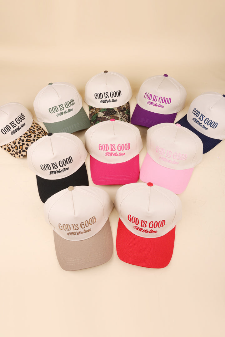 Two Tone "God is Good All The Time - 9 Color Options