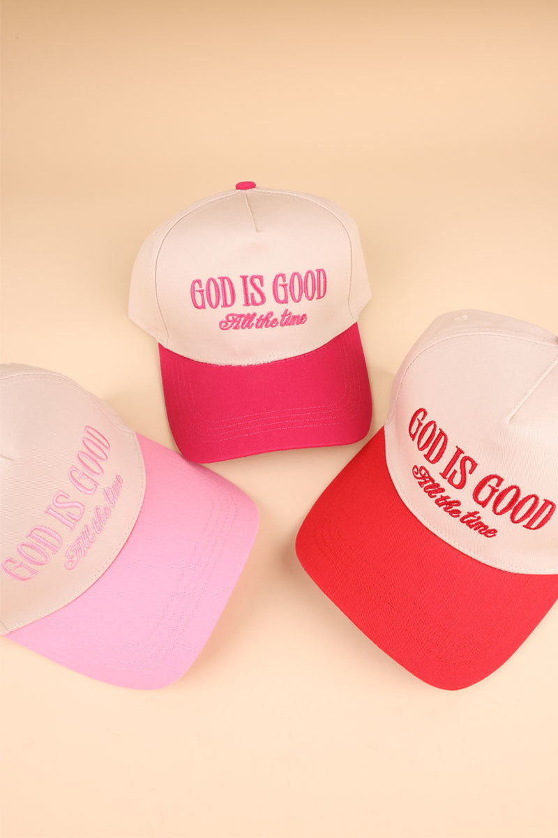 Two Tone "God is Good All The Time - 9 Color Options