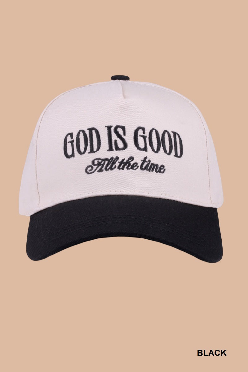Two Tone "God is Good All The Time - 9 Color Options