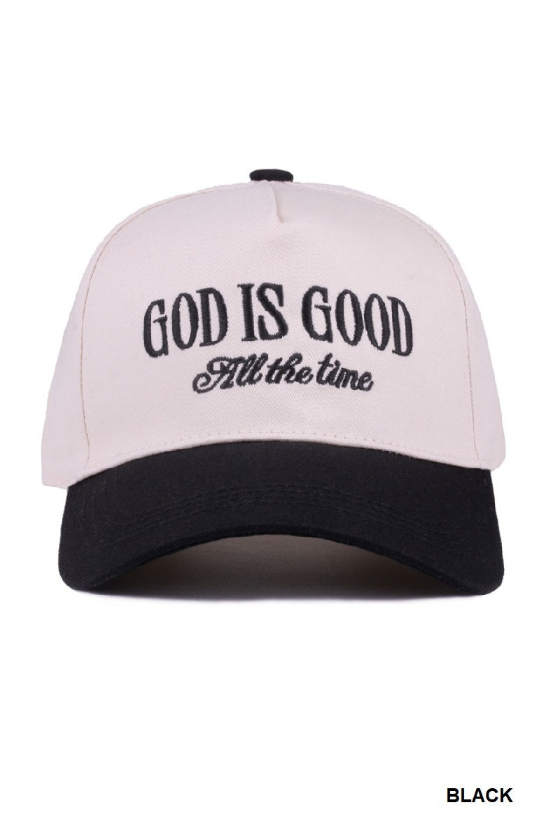 Two Tone "God is Good All The Time - 9 Color Options