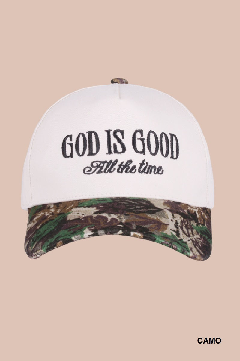 Two Tone "God is Good All The Time - 9 Color Options