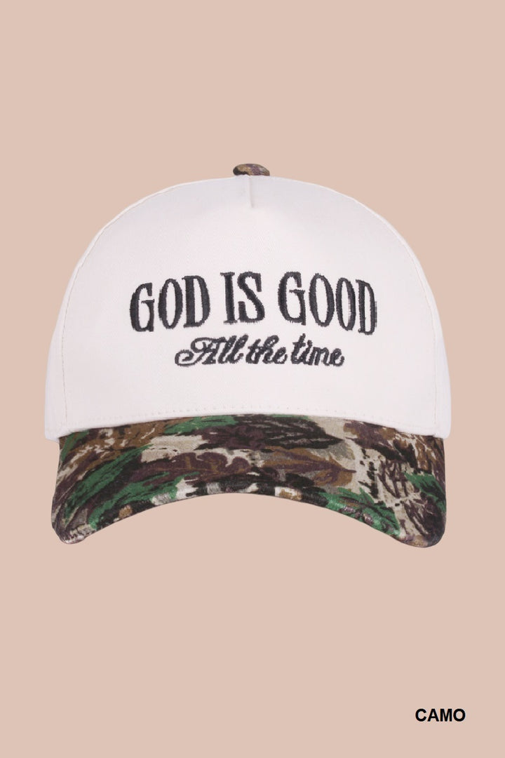 Two Tone "God is Good All The Time - 9 Color Options