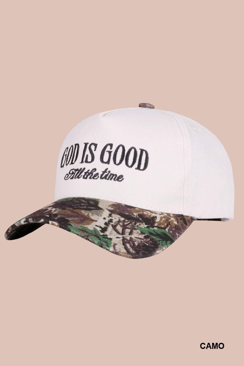 Two Tone "God is Good All The Time - 9 Color Options