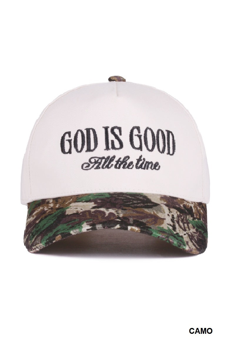 Two Tone "God is Good All The Time - 9 Color Options