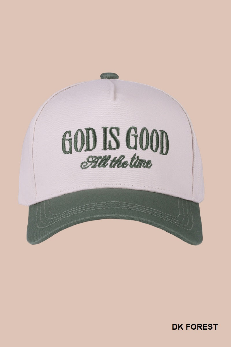 Two Tone "God is Good All The Time - 9 Color Options
