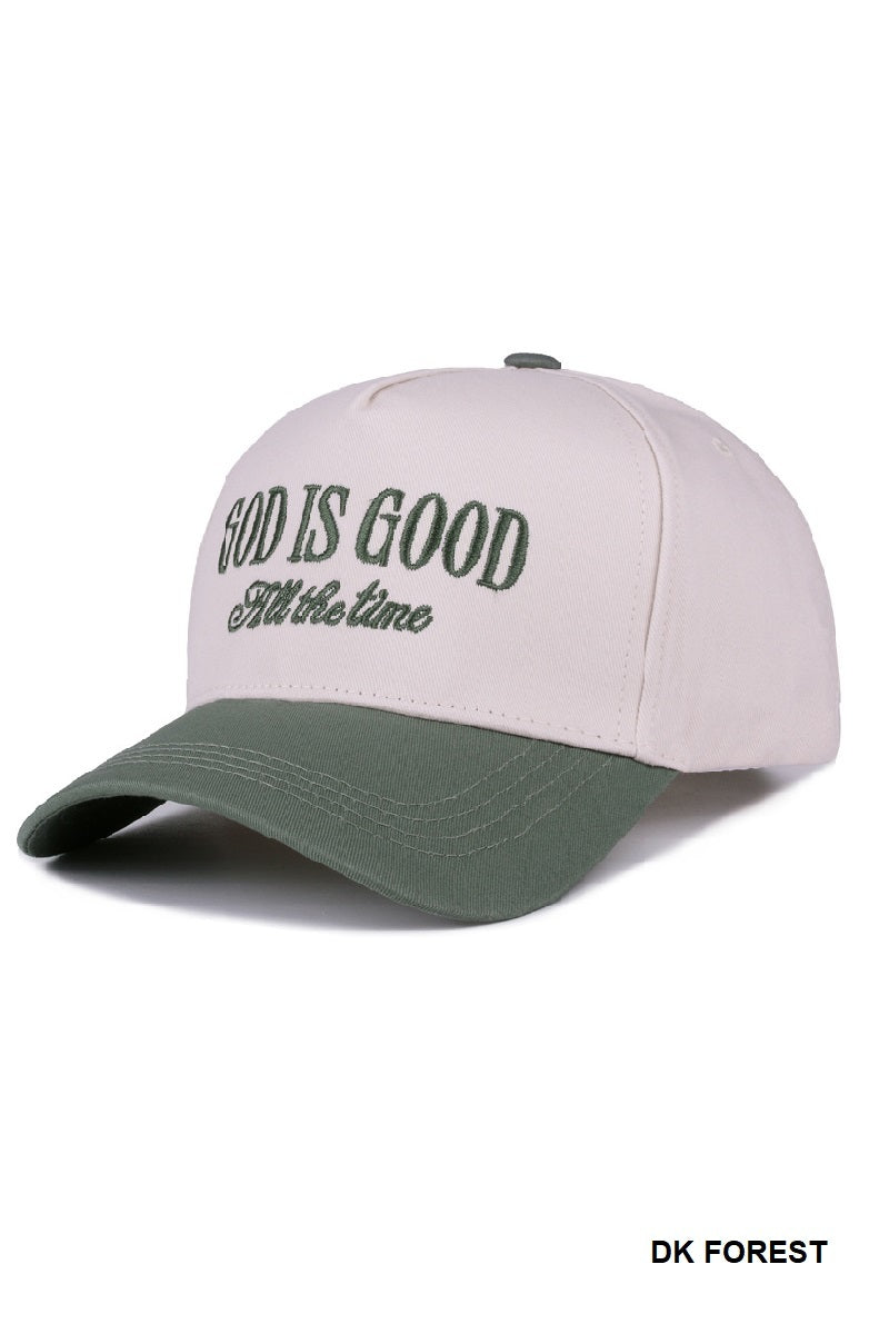 Two Tone "God is Good All The Time - 9 Color Options