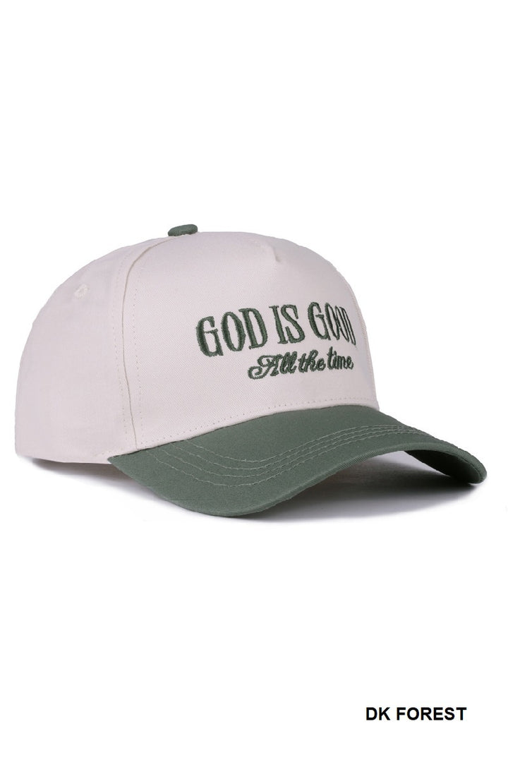 Two Tone "God is Good All The Time - 9 Color Options