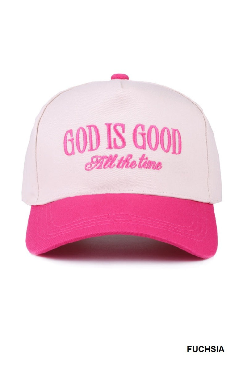 Two Tone "God is Good All The Time - 9 Color Options