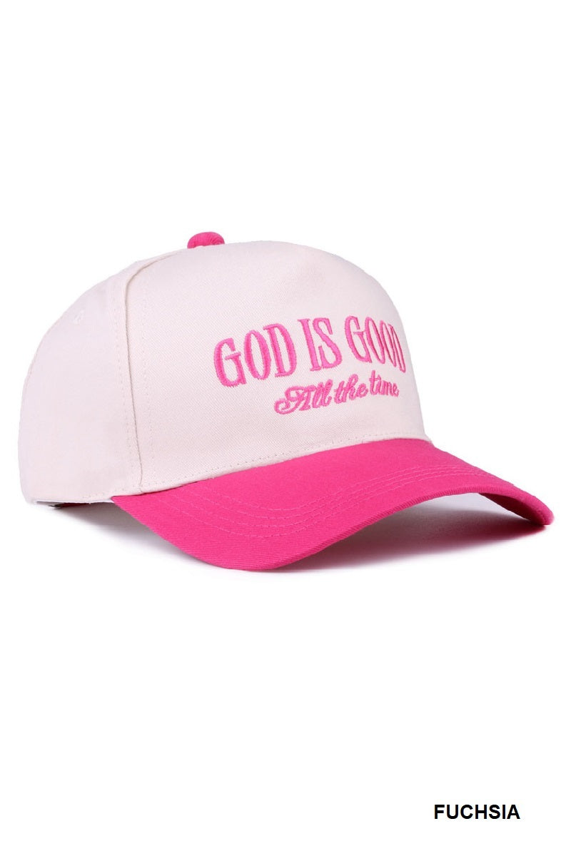 Two Tone "God is Good All The Time - 9 Color Options