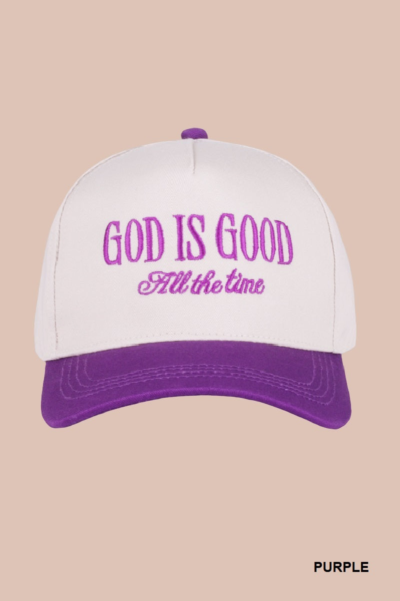Two Tone "God is Good All The Time - 9 Color Options
