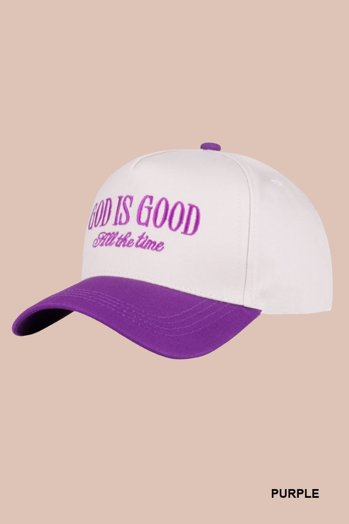Two Tone "God is Good All The Time - 9 Color Options