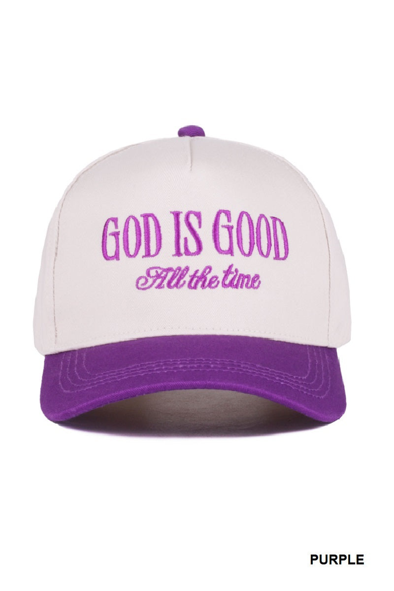 Two Tone "God is Good All The Time - 9 Color Options