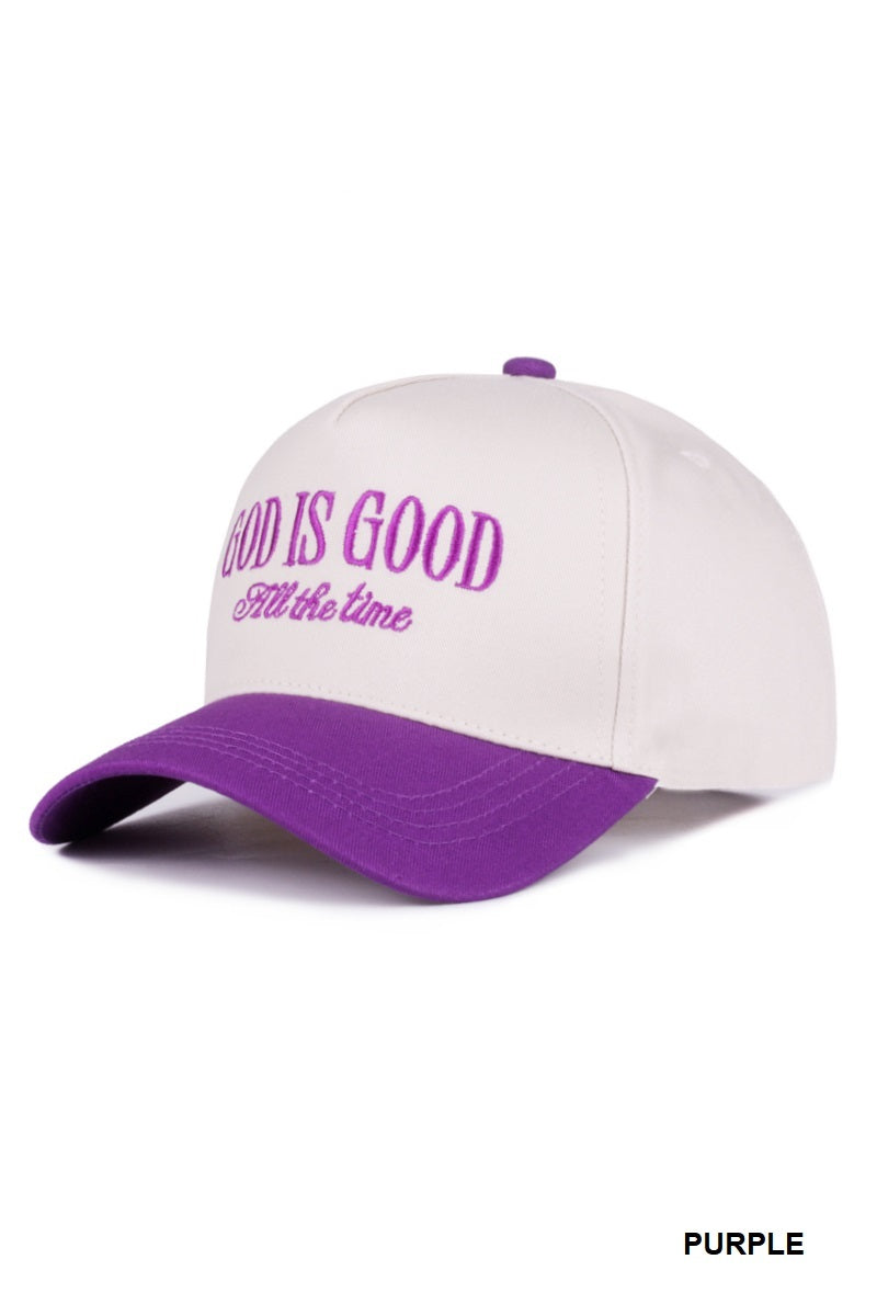 Two Tone "God is Good All The Time - 9 Color Options