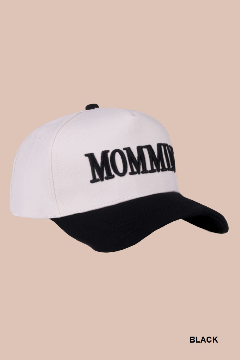 Two-Tone "Mommin'" Hat - 8 Color Options