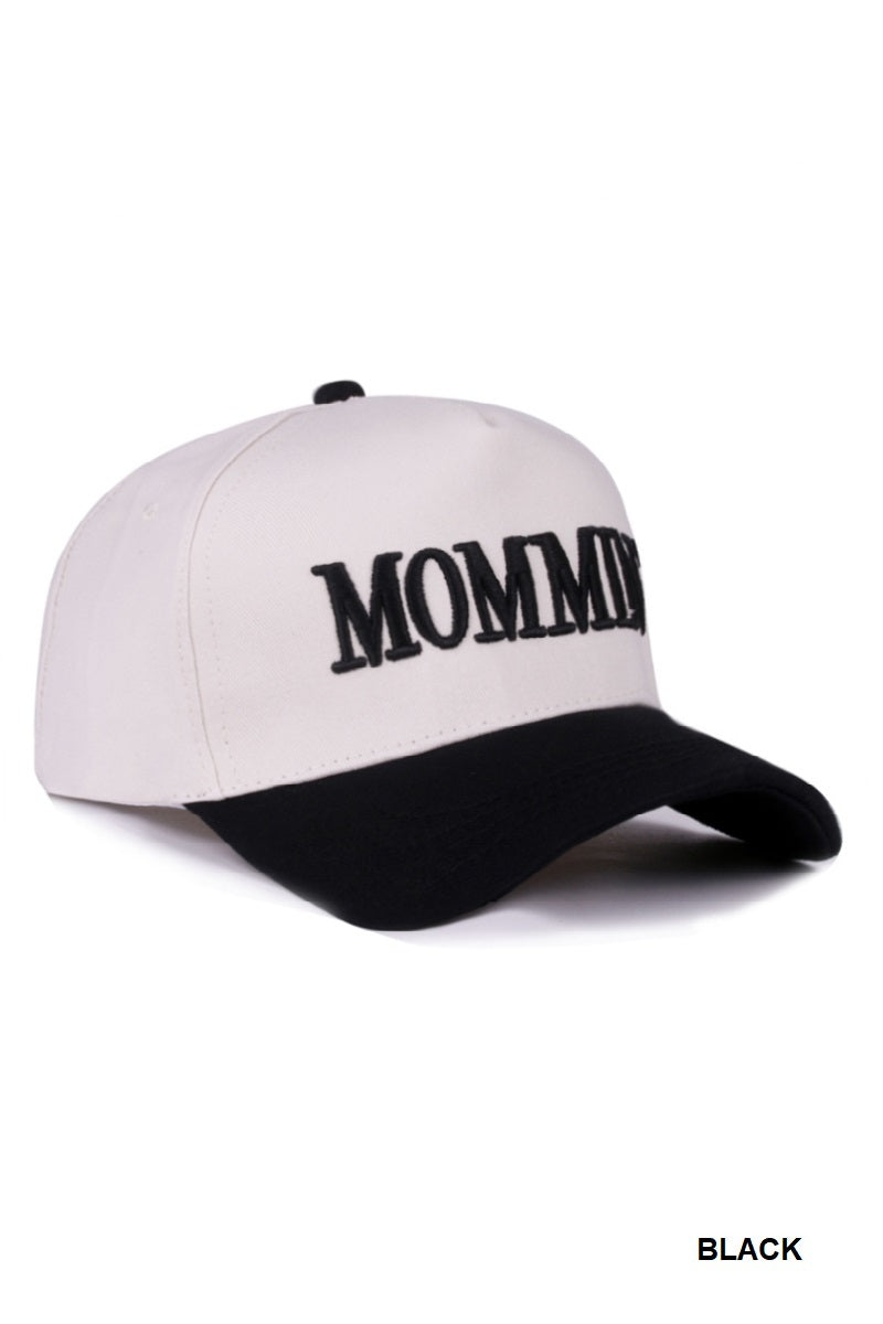 Two-Tone "Mommin'" Hat - 8 Color Options