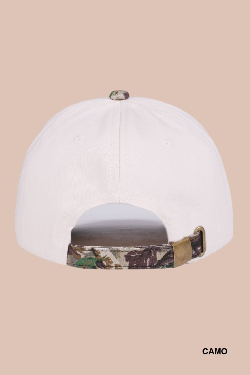 Two-Tone "Mommin'" Hat - 8 Color Options