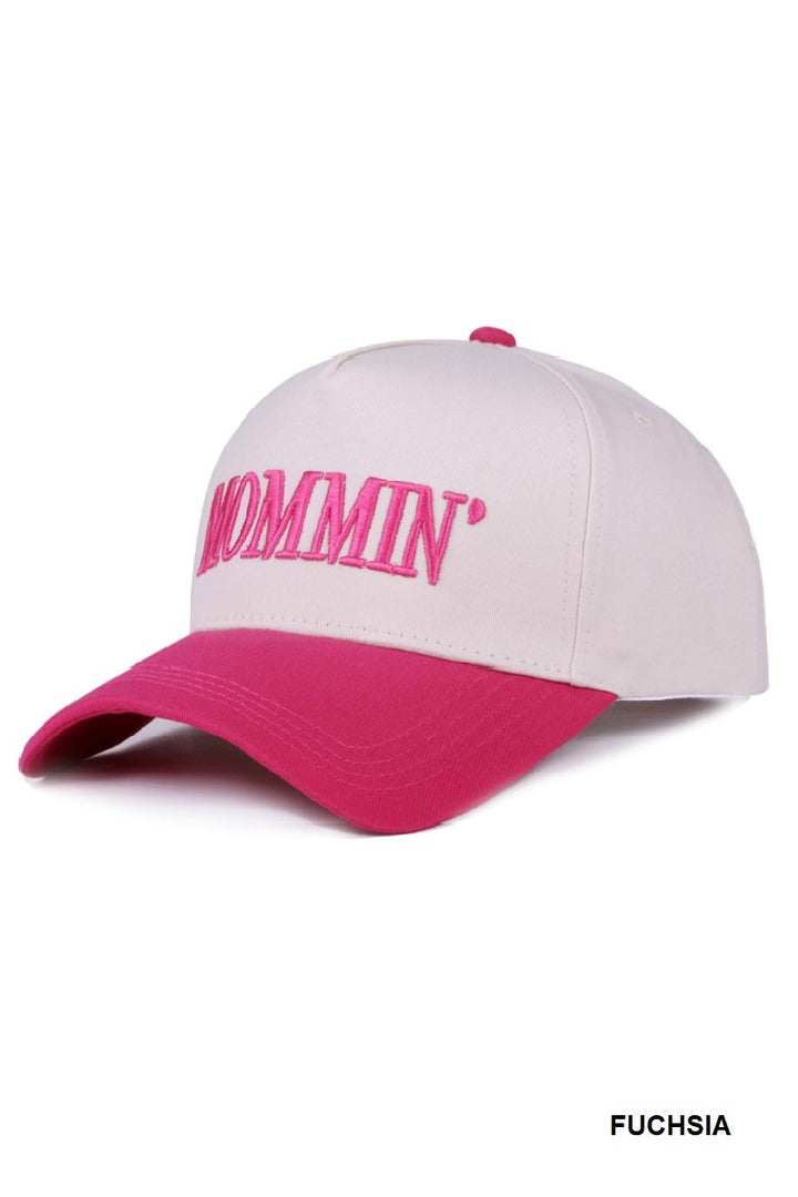 Two-Tone "Mommin'" Hat - 8 Color Options
