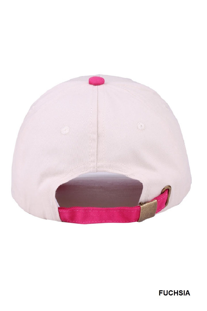 Two-Tone "Mommin'" Hat - 8 Color Options