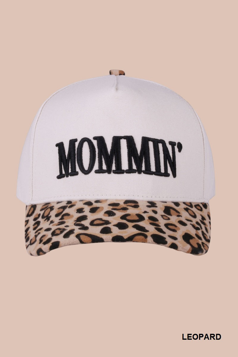Two-Tone "Mommin'" Hat - 8 Color Options