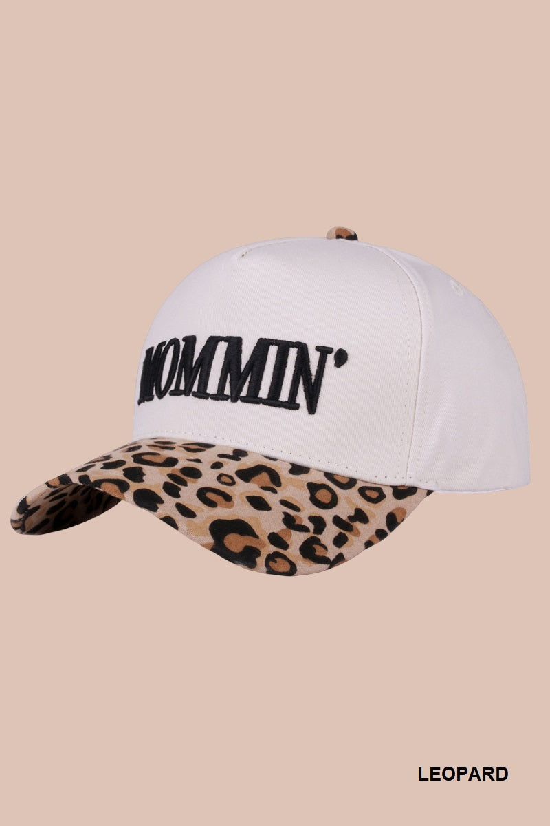 Two-Tone "Mommin'" Hat - 8 Color Options