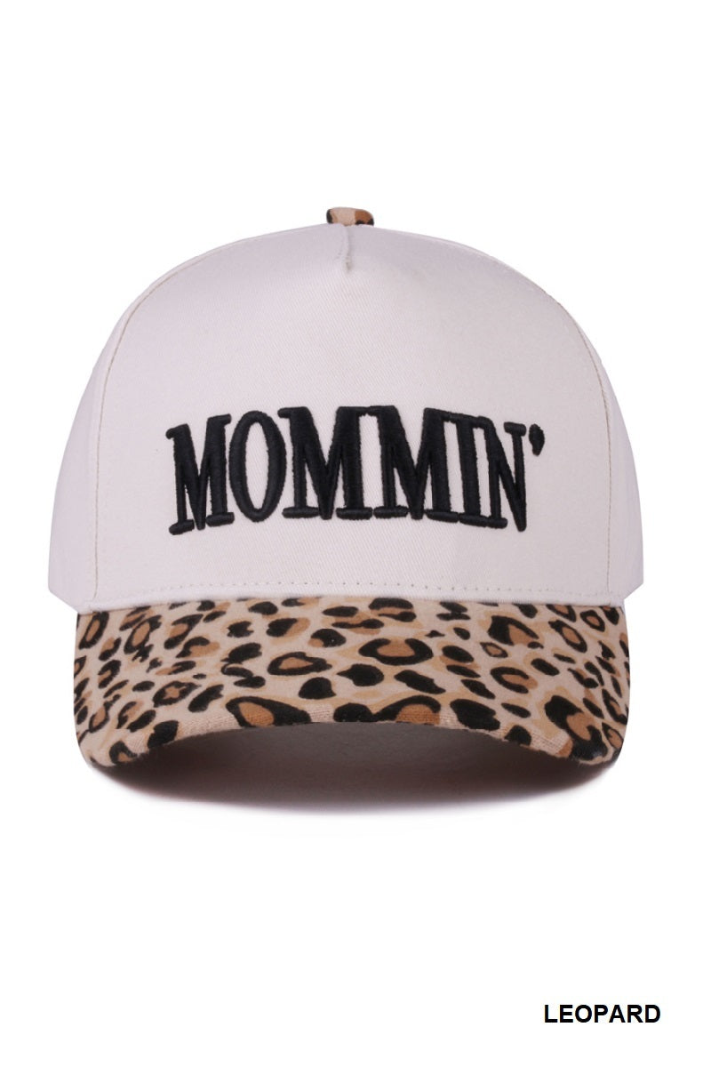 Two-Tone "Mommin'" Hat - 8 Color Options