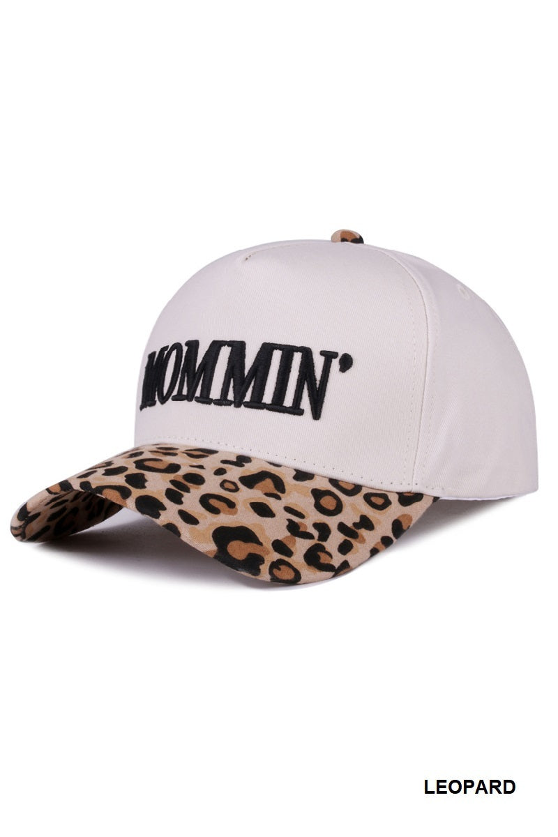 Two-Tone "Mommin'" Hat - 8 Color Options