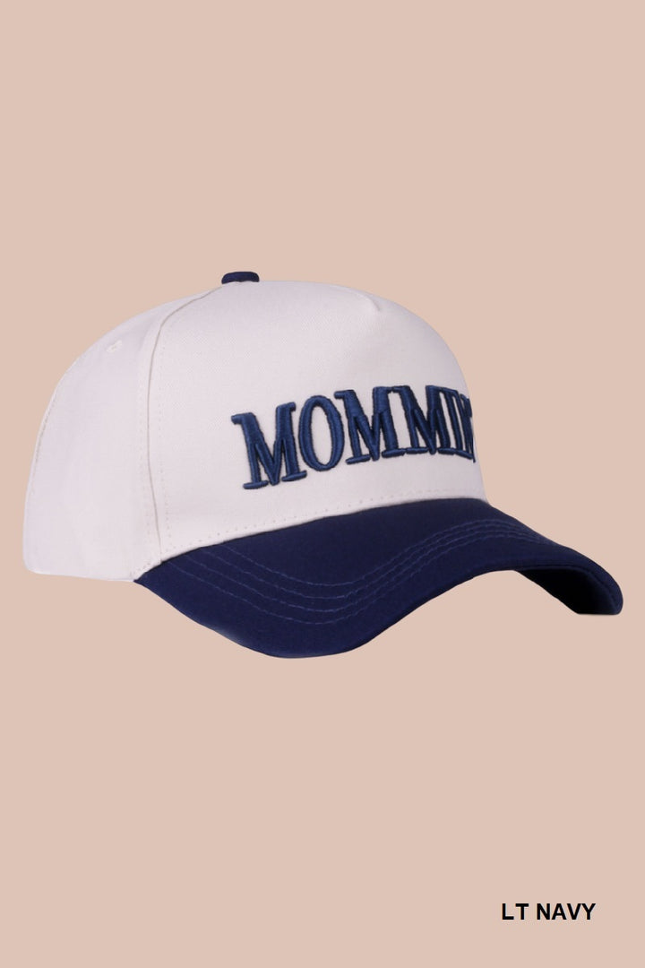 Two-Tone "Mommin'" Hat - 8 Color Options
