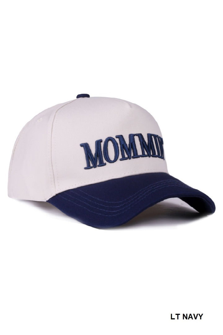 Two-Tone "Mommin'" Hat - 8 Color Options