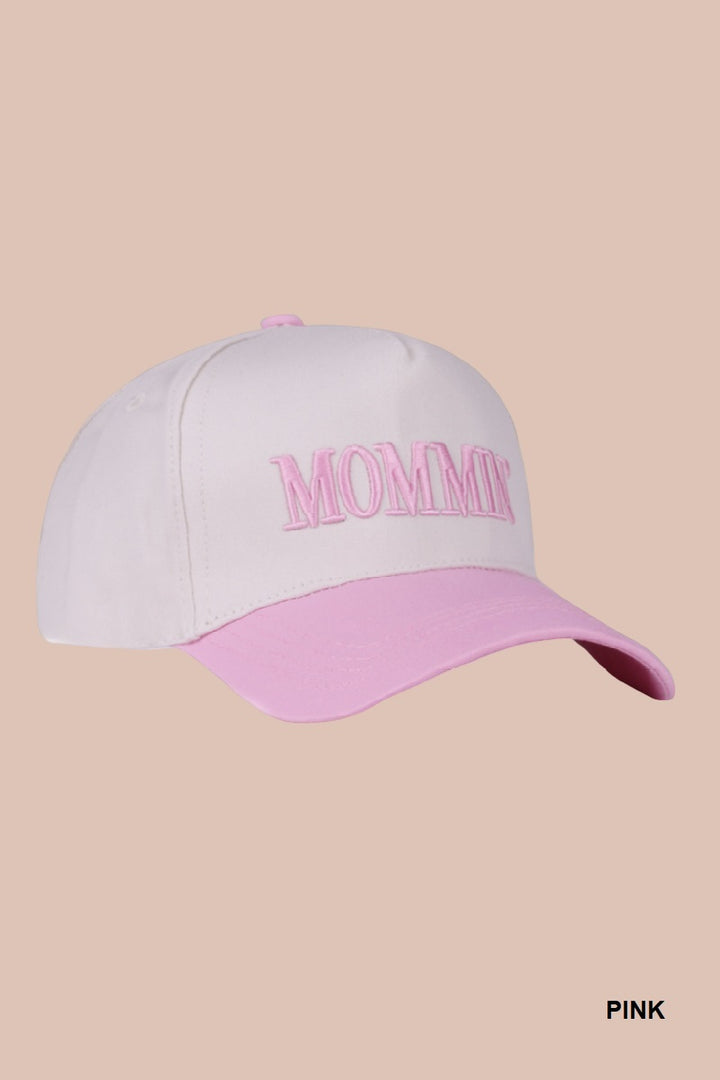 Two-Tone "Mommin'" Hat - 8 Color Options