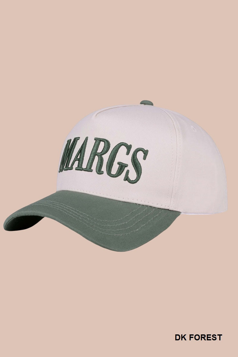 Two Tone "Margs" Hat - 8 Color Options