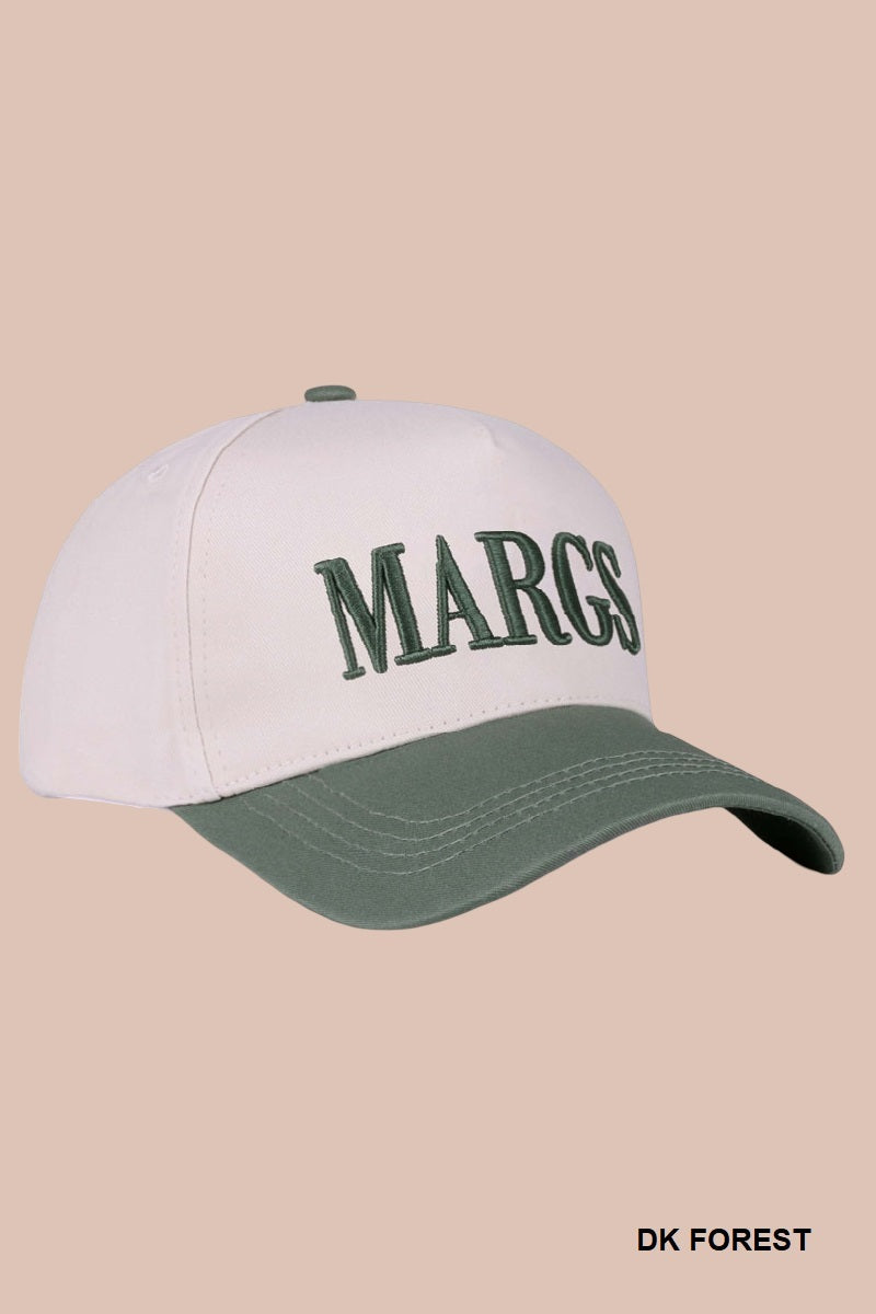 Two Tone "Margs" Hat - 8 Color Options