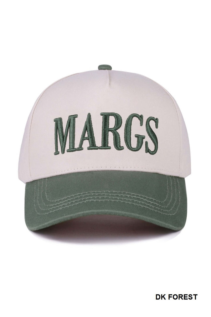 Two Tone "Margs" Hat - 8 Color Options
