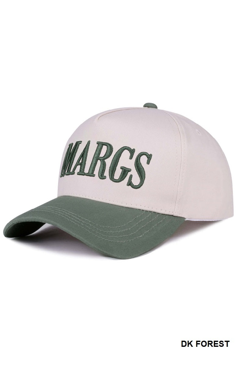 Two Tone "Margs" Hat - 8 Color Options