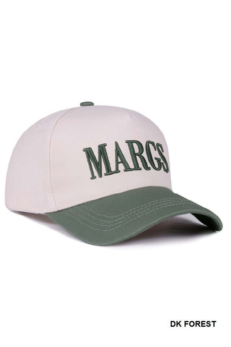 Two Tone "Margs" Hat - 8 Color Options