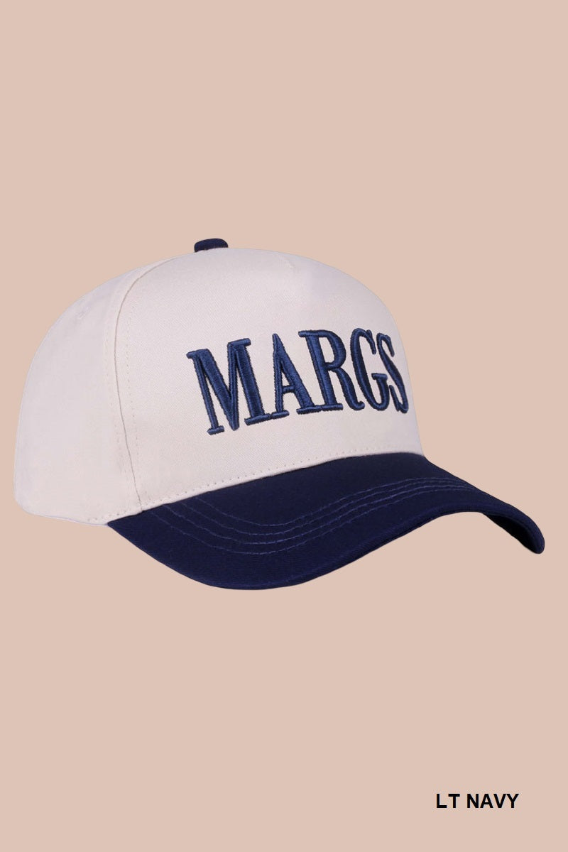 Two Tone "Margs" Hat - 8 Color Options