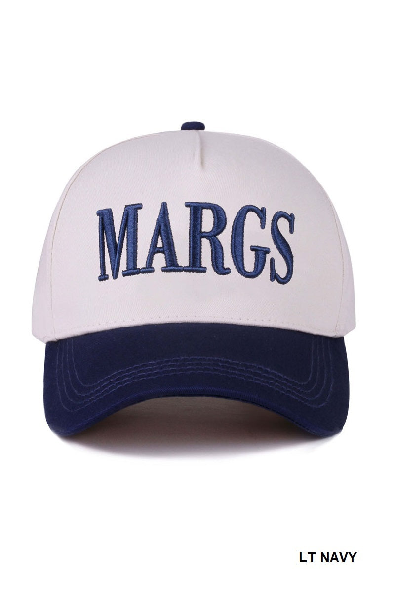 Two Tone "Margs" Hat - 8 Color Options