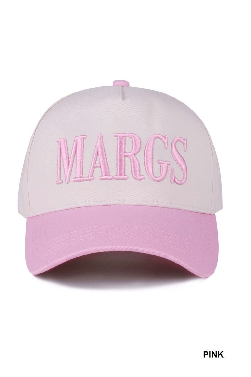 Two Tone "Margs" Hat - 8 Color Options