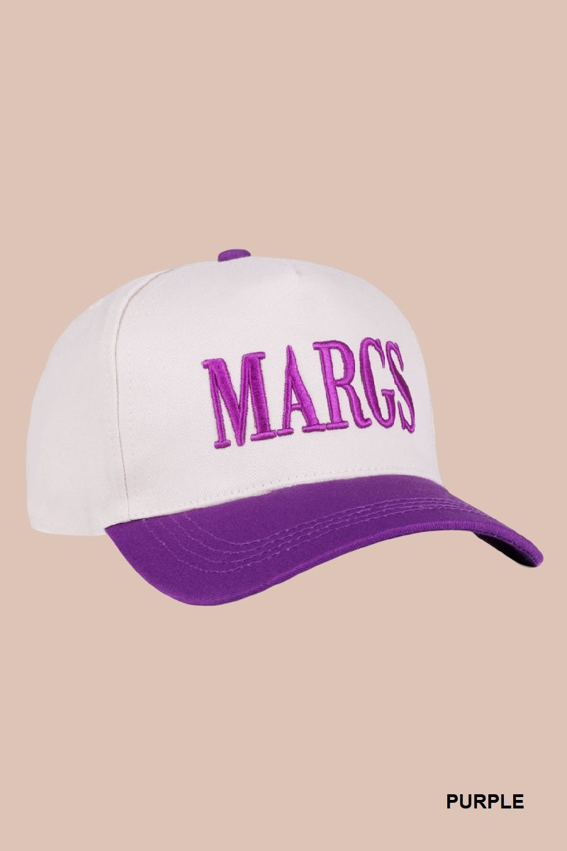 Two Tone "Margs" Hat - 8 Color Options