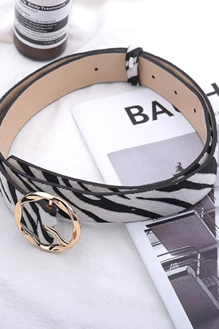 Animal Print Belt - 4 Color Options