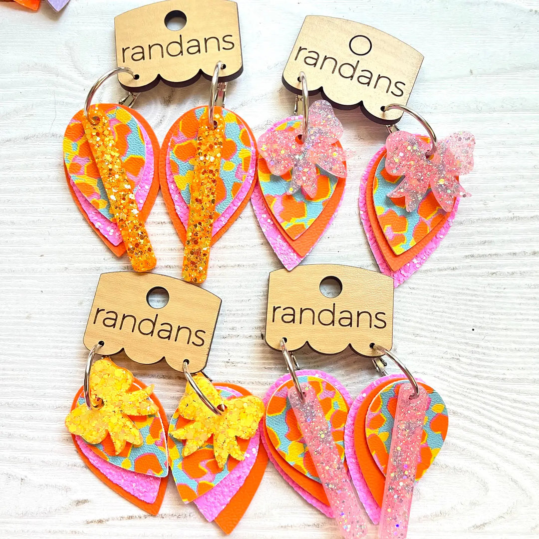 Teardrop Multi Layer Earrings