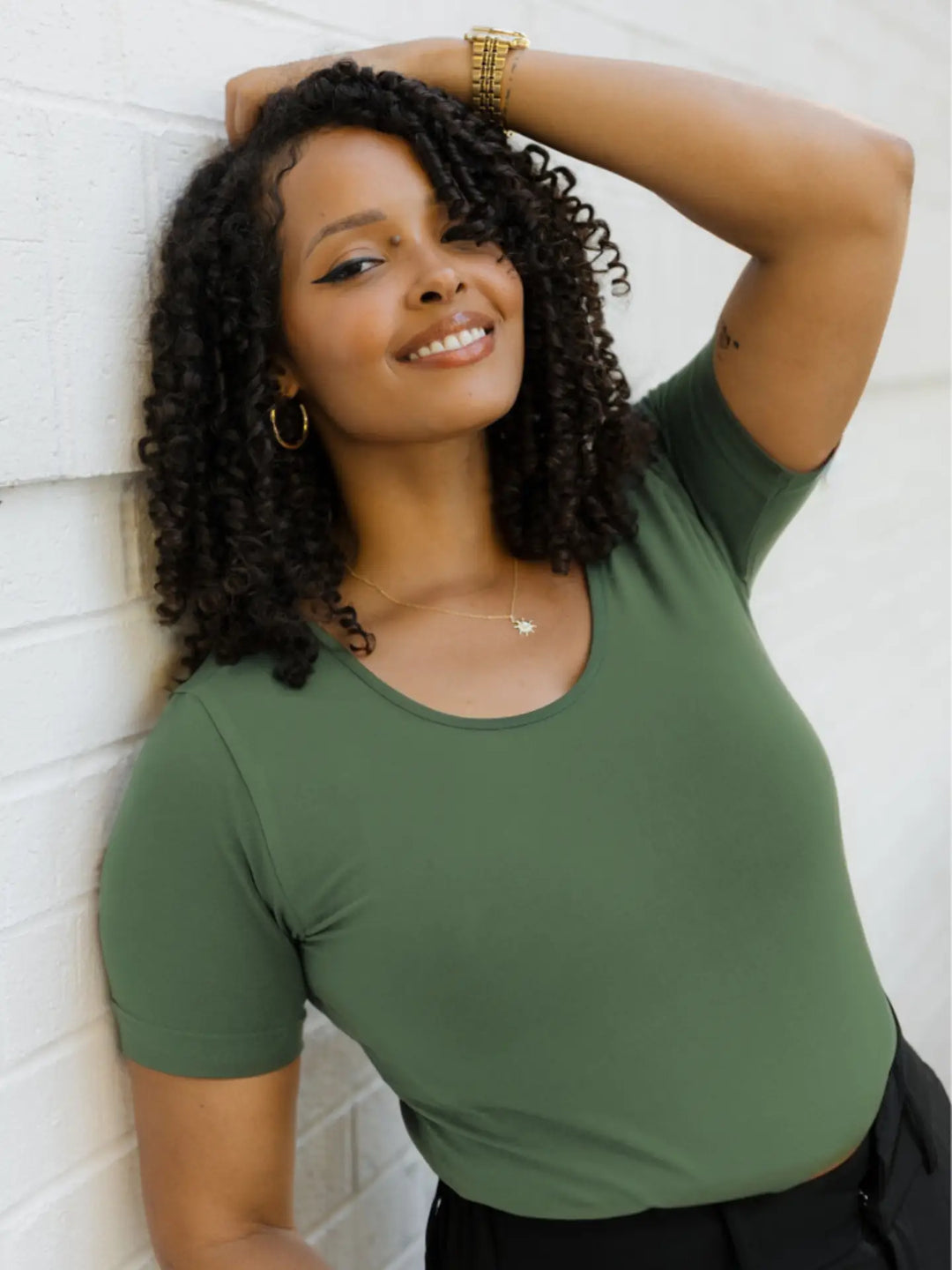 Reversible Short Sleeve Top-Regular Fit