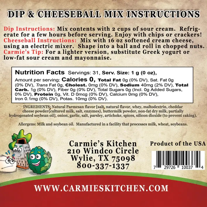 Artichoke Parmesan Dip