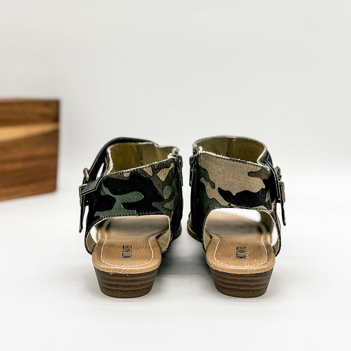 Avril Sandal in Camo - Rural Haze