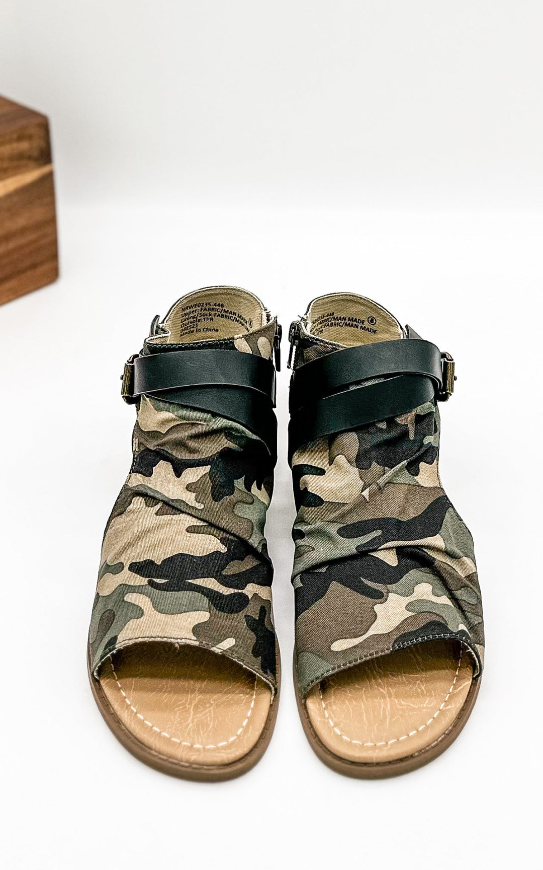 Avril Sandal in Camo - Rural Haze