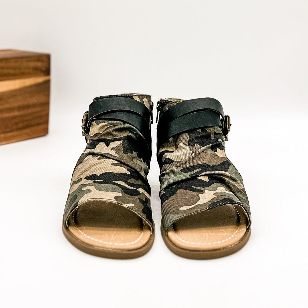 Avril Sandal in Camo - Rural Haze