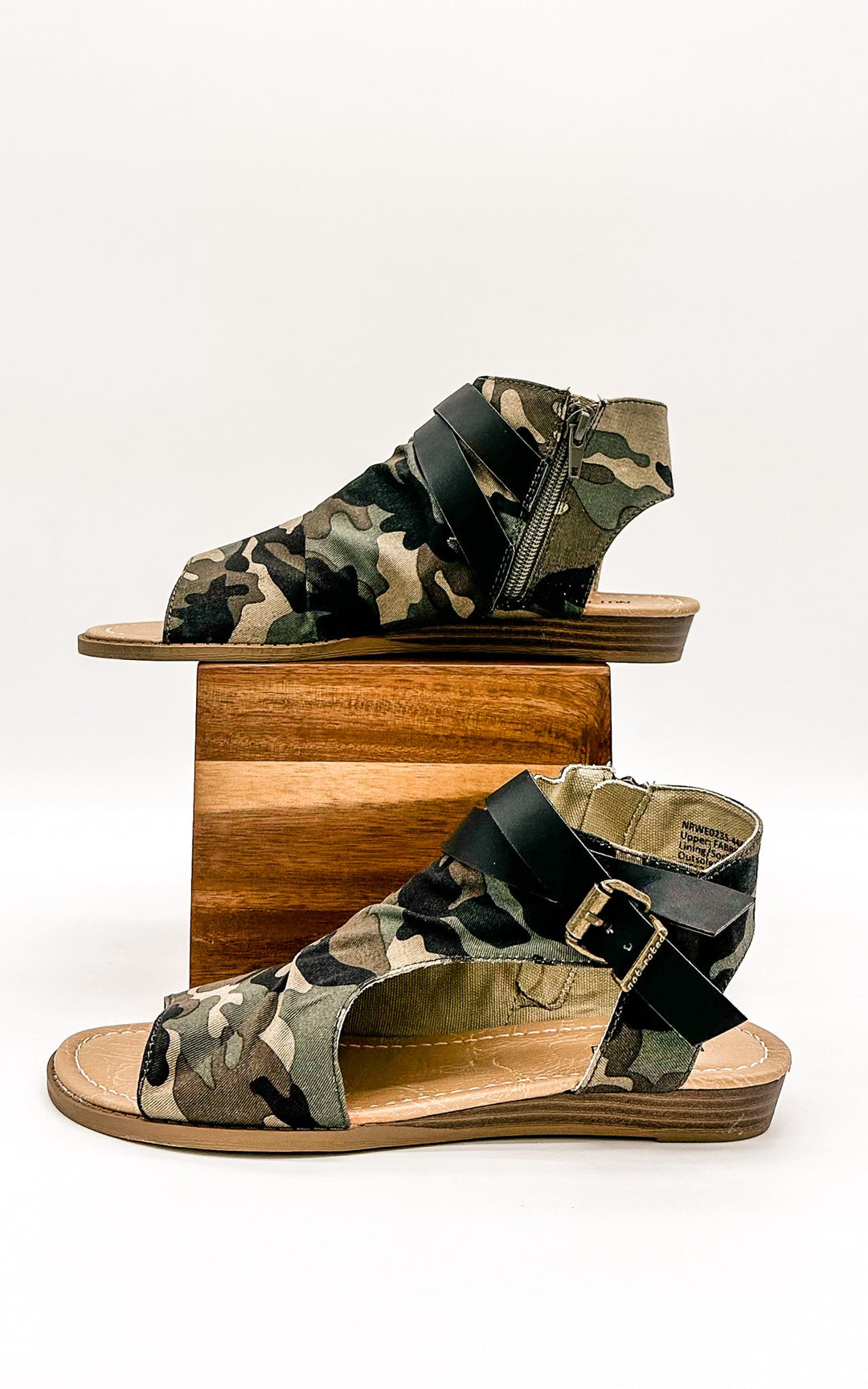 Avril Sandal in Camo - Rural Haze