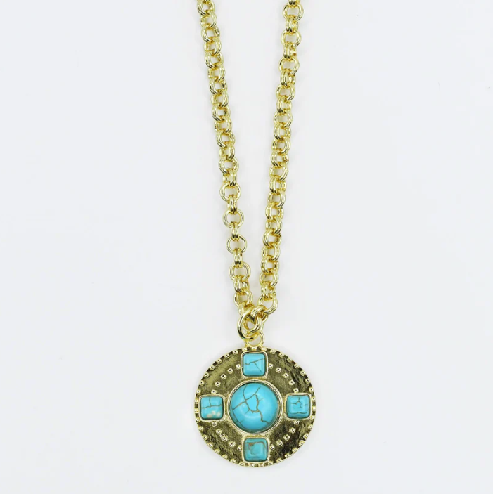 Azure Pendant Necklace