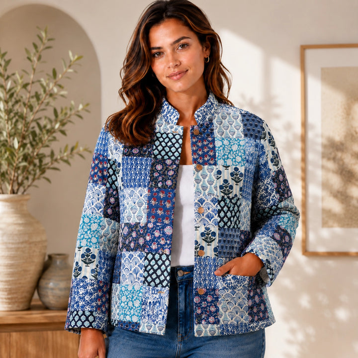Handcrafted Lightweight Quilted Jacket