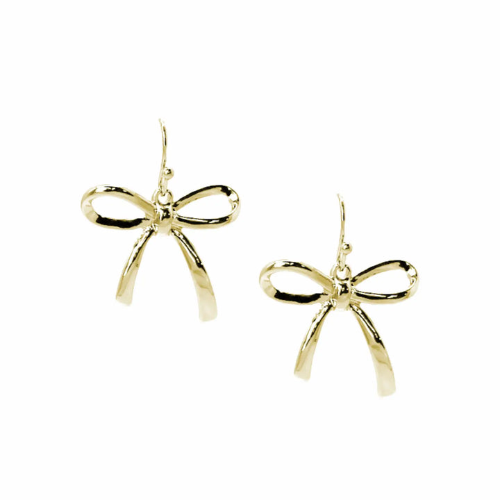 Bow Earrings-Gold or Silver